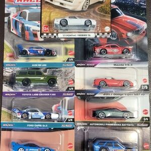 Assorted Die-Cast Cars Set